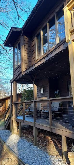 J.Creek Retreat, Creekside Townhouse +1 Car Garage Vila Maggie Valley Exterior foto