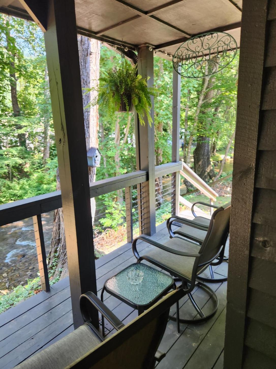 J.Creek Retreat, Creekside Townhouse +1 Car Garage Vila Maggie Valley Exterior foto